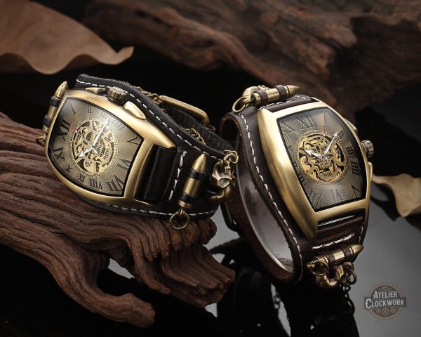 Montre steampunk pour un look élégant et mystérieux