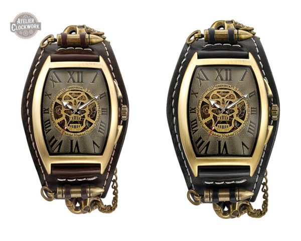 Élégance sombre avec la montre Méphistophélès unique