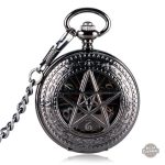 Montre Gothique à Gousset - Pentagramme élégant