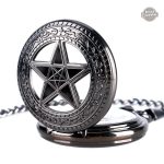 Montre à Gousset avec motif de pentagramme distinctif