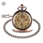 Montre à Gousset Skeleton, style classique et raffiné