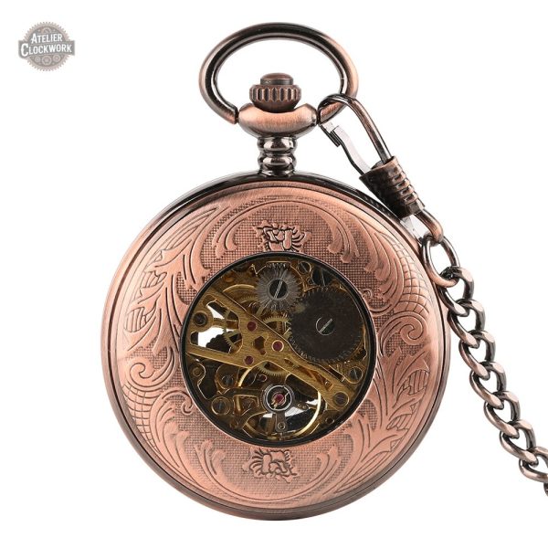 Montre Gousset, pièce unique au mécanisme dévoilé