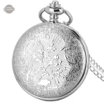 Montre à Gousset avec décoration céleste et quartz