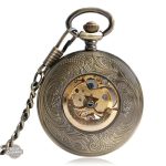 Montre à gousset en cuivre pour homme