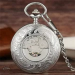 Montre de poche classique, design Benjamin Franklin