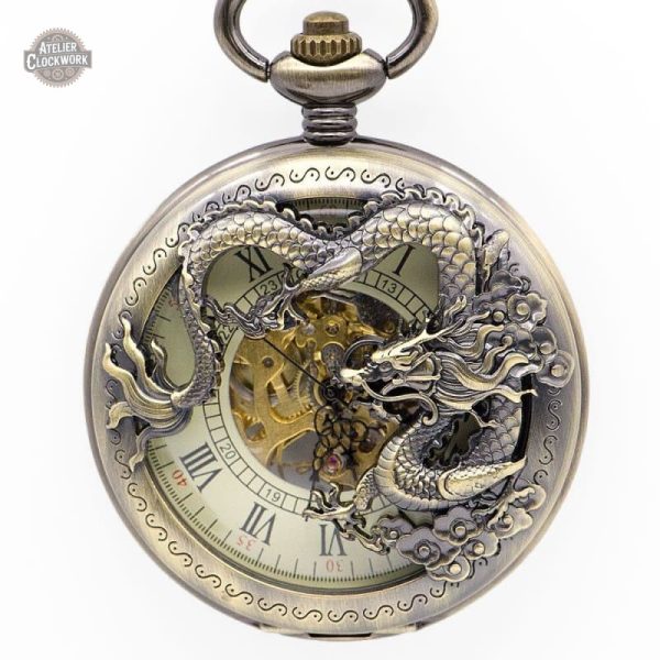 Montre Dragon à Gousset - Chinatown