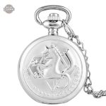 Montre à gousset full métal élégante et intemporelle