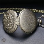 Gousset Hibou, style steampunk élégant et original