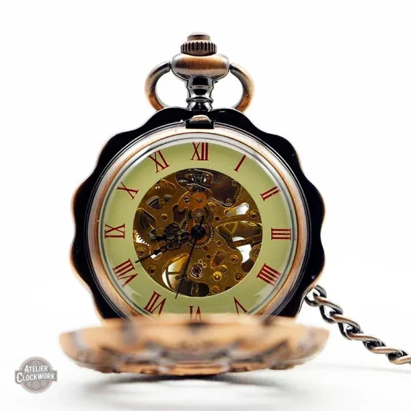 Montre à gousset au style oriental élégant