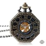 Montre à gousset octogonale homme Napoléon