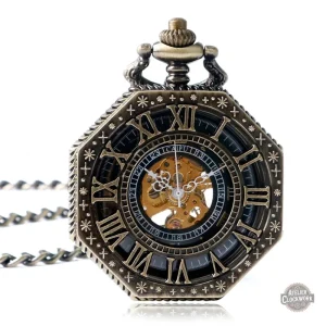 Montre à gousset octogonale homme Napoléon