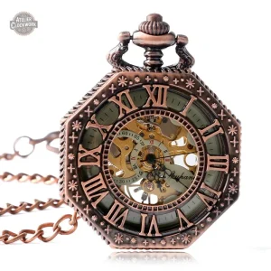 Gousset Napoléon, montre octogonale élégante
