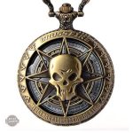 Montre Gousset - Pirate Skull au design unique