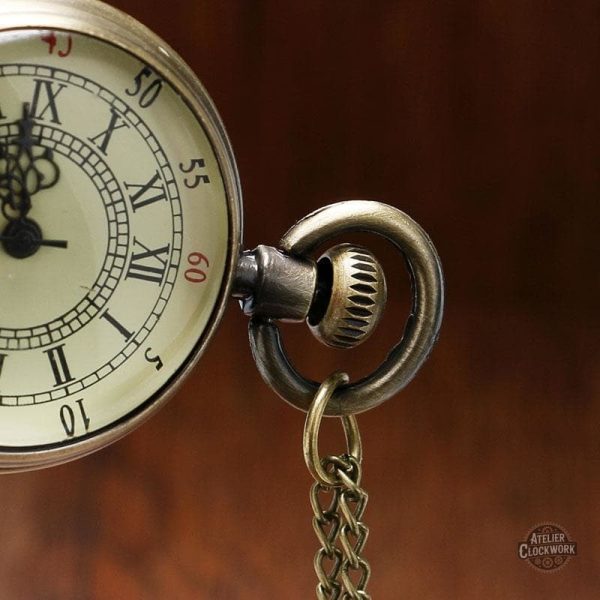 Garde-temps à gousset avec style vintage distinctif