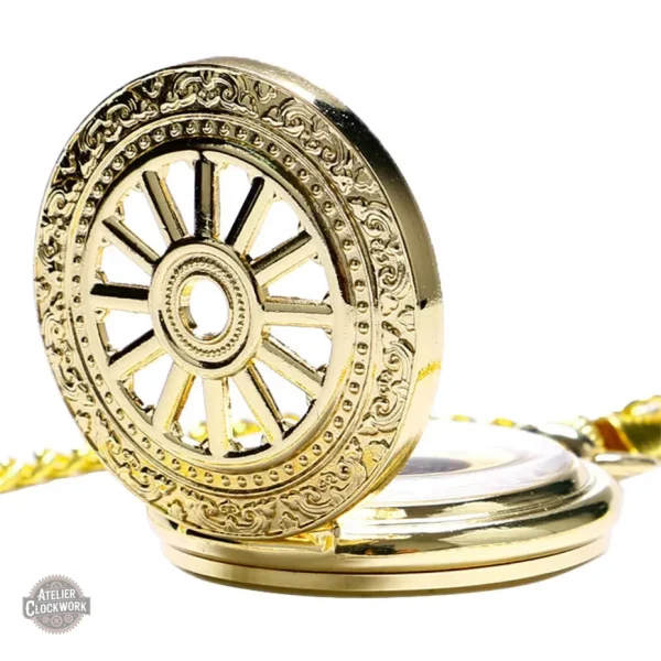 Accessoire élégant, montre à gousset manuelle