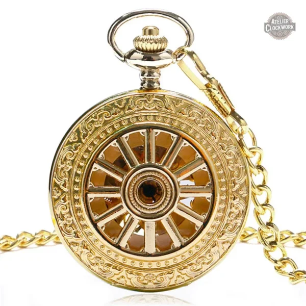 Style rétro, montre à gousset avec remontage manuel