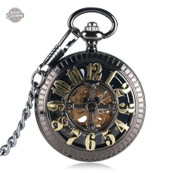 Montre Gousset Squelette Automatique - Orient Express
