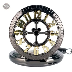 Garde-temps automatique, finition raffinée, montre gousset