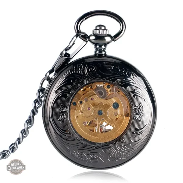 Accessoire classique, montre gousset, élégance intemporelle