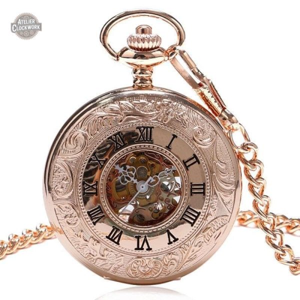 montre-gousset-steampunk-homme-1 Montre Gousset Steampunk Homme - Années Folles