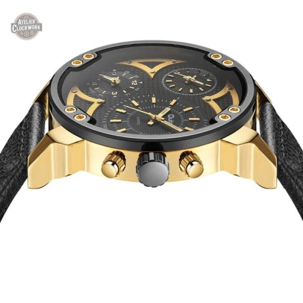 Montre bracelet au style rétro Steampunk