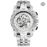 Design de montre squelette pour homme, style unique
