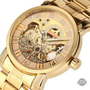 Montre Squelette Homme Golden Boy