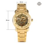 Montre Squelette pour homme, look raffiné