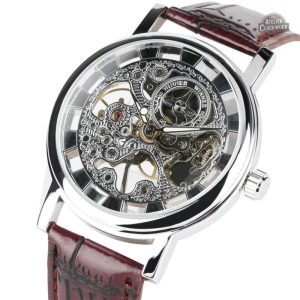 Montre Squelette Homme Rétro Futur