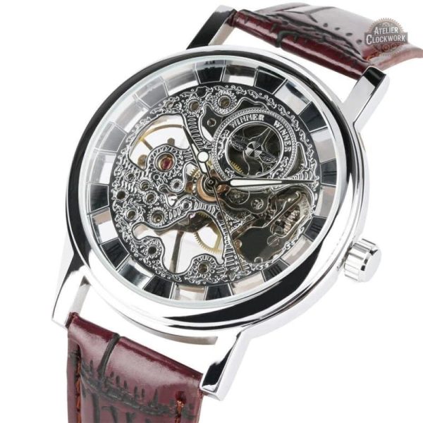 montre-homme-squelette-apparent-steampunk-store-1 Montre Squelette Homme Rétro Futur