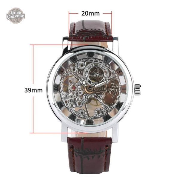 Montre Squelette Homme Style Unique