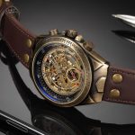 Moriarty : montre homme au design squelettique