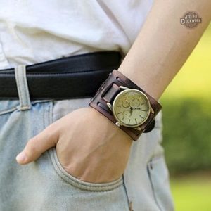 Montre Steampunk élégante pour homme