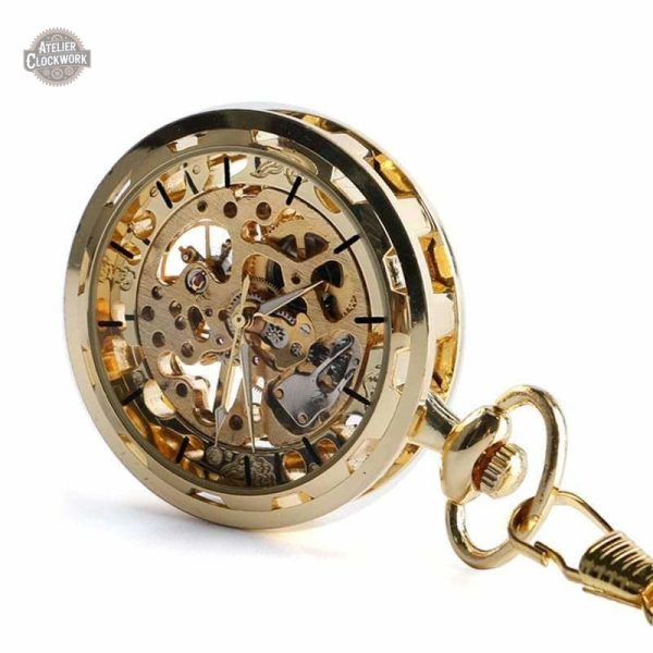 Montre Jules Verne, design intemporel en gousset