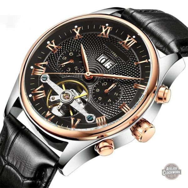 Accessoire dandy : Montre mécanique pour homme