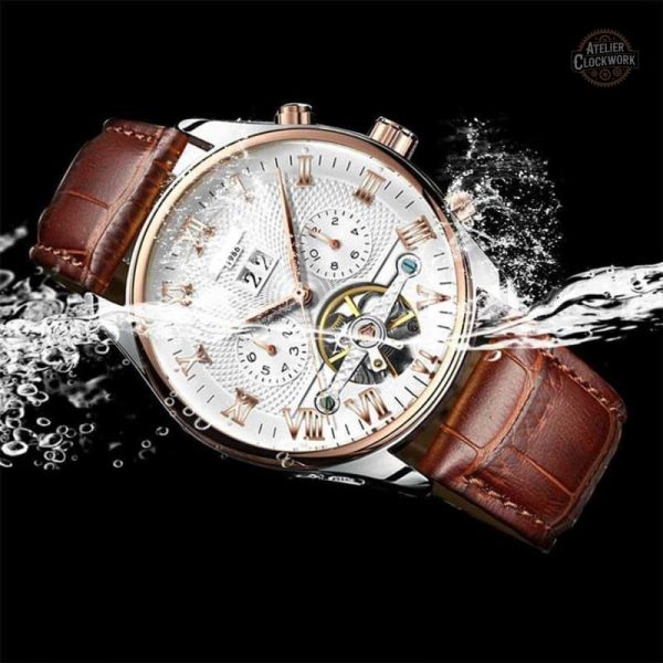 Élégance masculine : Montre steampunk La City