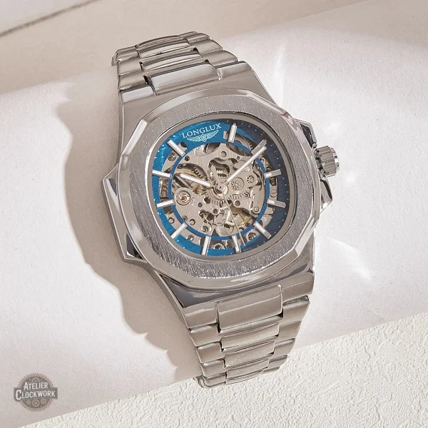 Montre Steampunk pour homme à remontage manuel