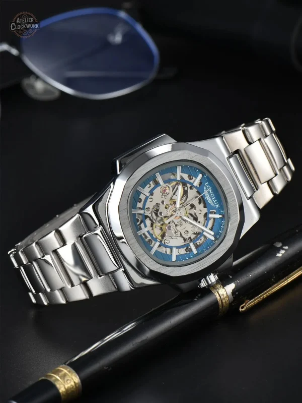 Accessoire horloger steampunk pour homme