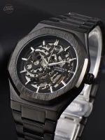 Montre Squelette Acier Inoxydable pour Homme