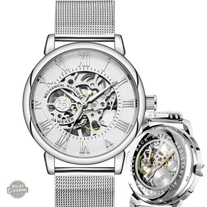 Montre Steampunk Squelette - Chronos élégante pour homme