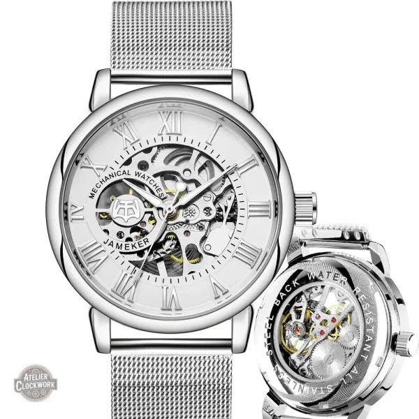 Montre Steampunk Squelette - Chronos élégante pour homme