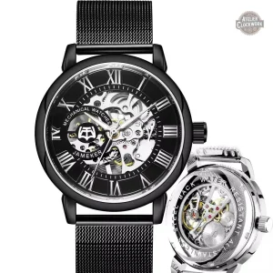 Horloge mécanique Steampunk au design audacieux