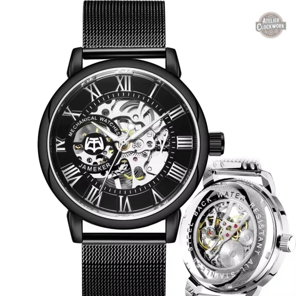 Horloge mécanique Steampunk au design audacieux