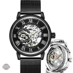 Montre mécanique vintage pour homme audacieux