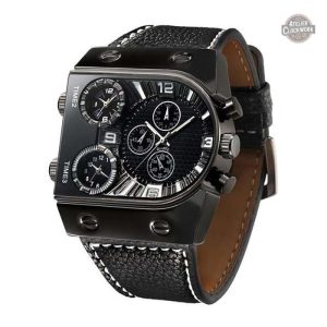Montre militaire au style Steampunk unique