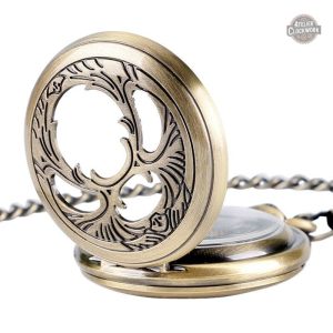 Montre de poche Phoenix au design unique