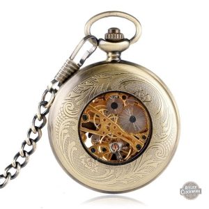 Accessoire steampunk : montre à gousset élégante