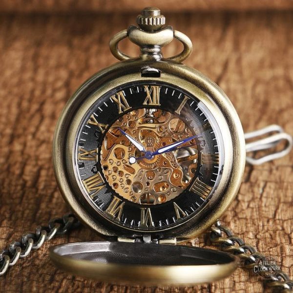 Gousset vintage avec esthétique steampunk
