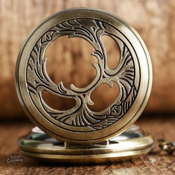 Montre à gousset originale pour passionnés de steampunk