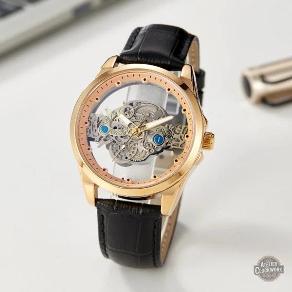 Montre élégante pour homme, style dandy audacieux